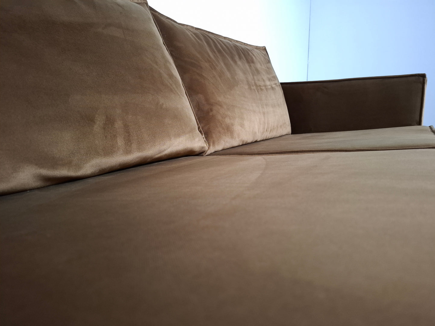 BePureHome Rodeo velvet 2 zits bank | Geel