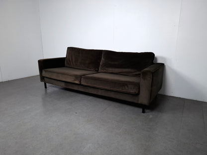 Woood Robin 3 zits Bank met Hocker | Warmgroen