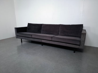 BePureHome Rodeo 3 zits velvet bank | Grijs