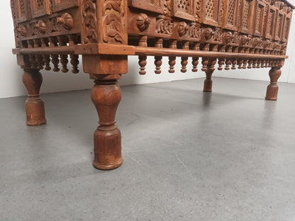 Indische handgesneden Ladekast | 3 Lades