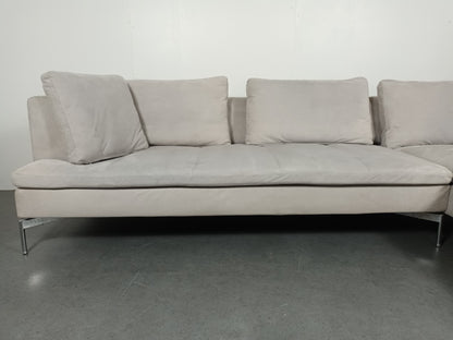 Italiaanse designer hoekbank | Wit (vergrijsd)