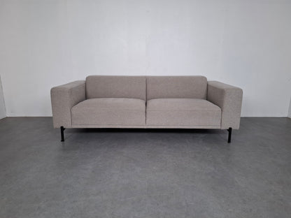 BY SIDDE Odin 4 zits bank met hocker | Grijs