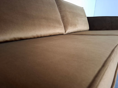 BePureHome 2 zits Bank met Hocker | Honing geel