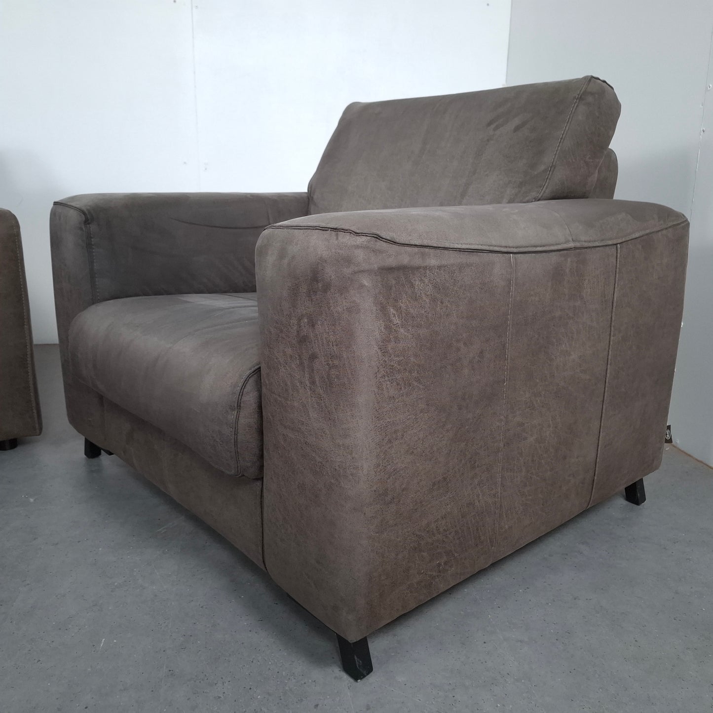 Henders & Hazel set: 4 zits Bank en Fauteuil | Grijs