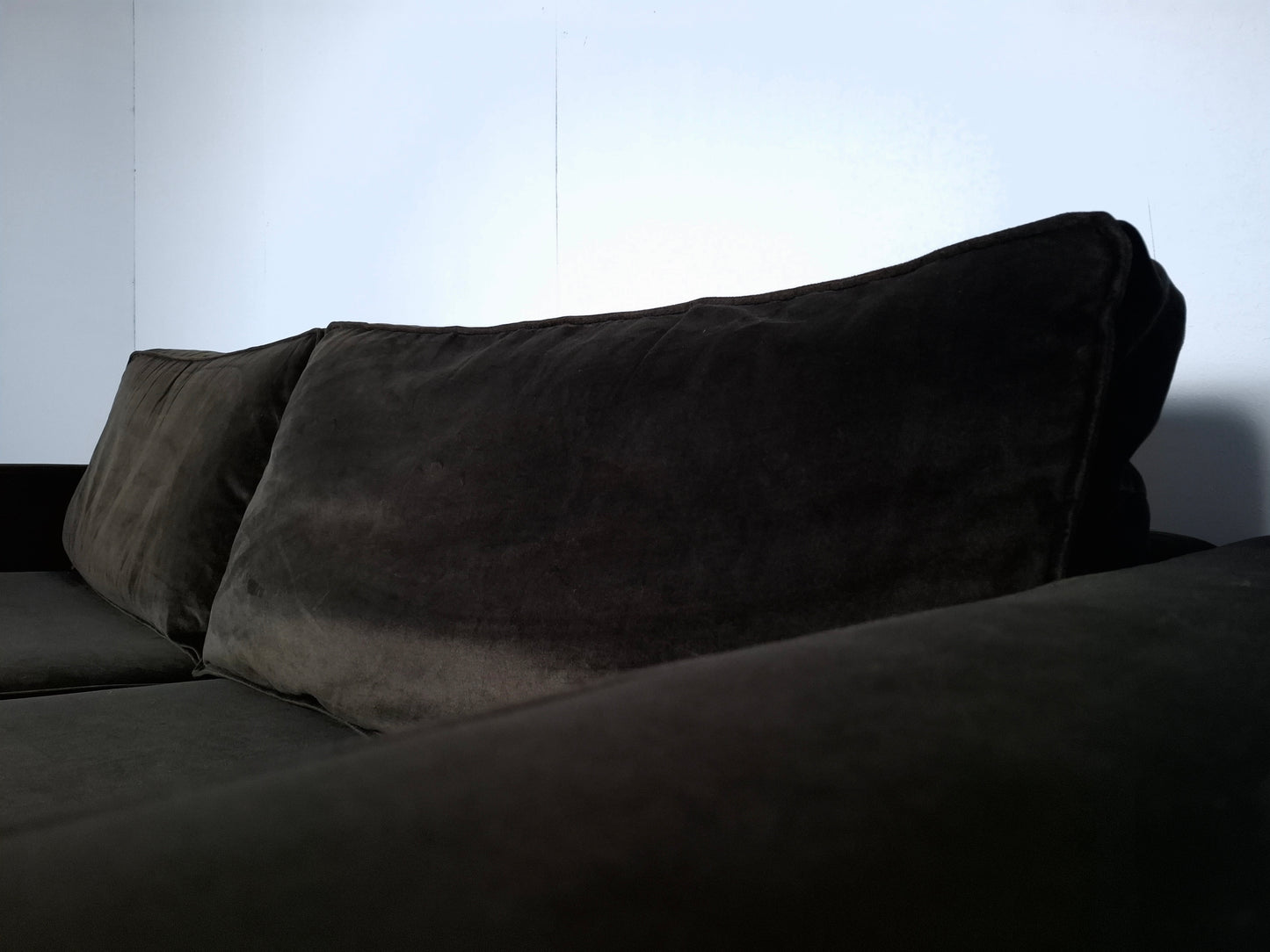 Woood Robin 3 zits Bank met Hocker | Warmgroen
