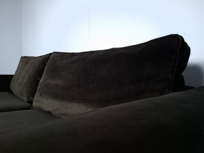 Woood Robin 3 zits Bank met Hocker | Warmgroen