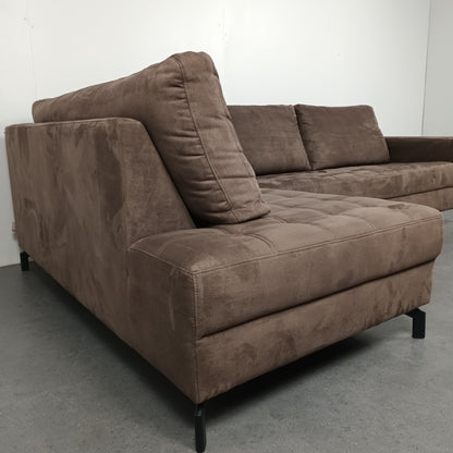 Haco V.I.P Sears hoekbank | Taupe bruin
