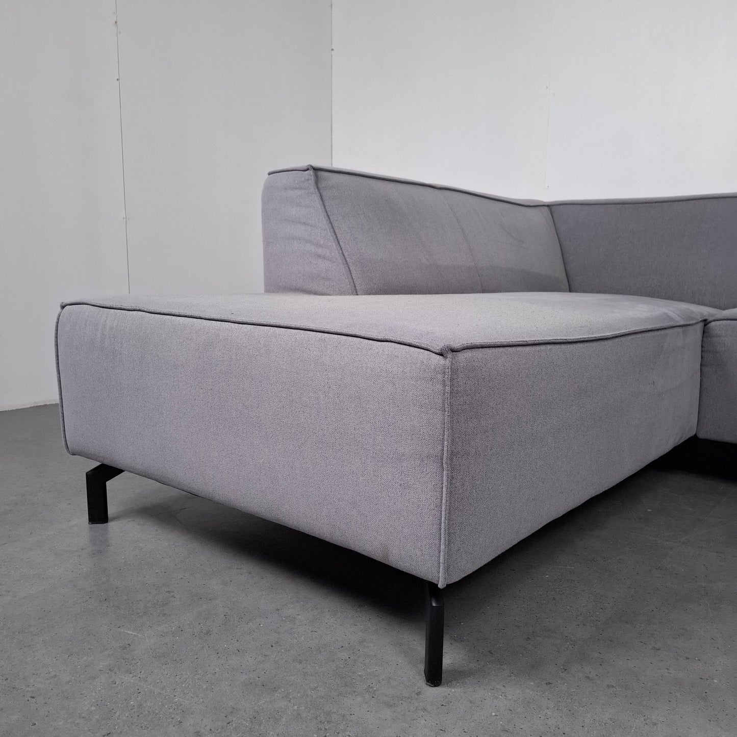 Moderne 3 zits hoekbank | Licht grijs