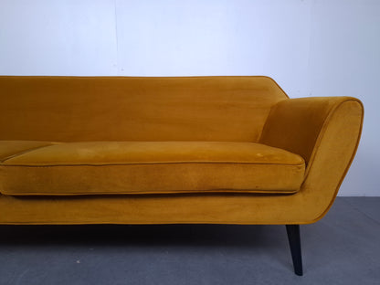 WOOOD model Rocco 3 zits bank | Okergeel