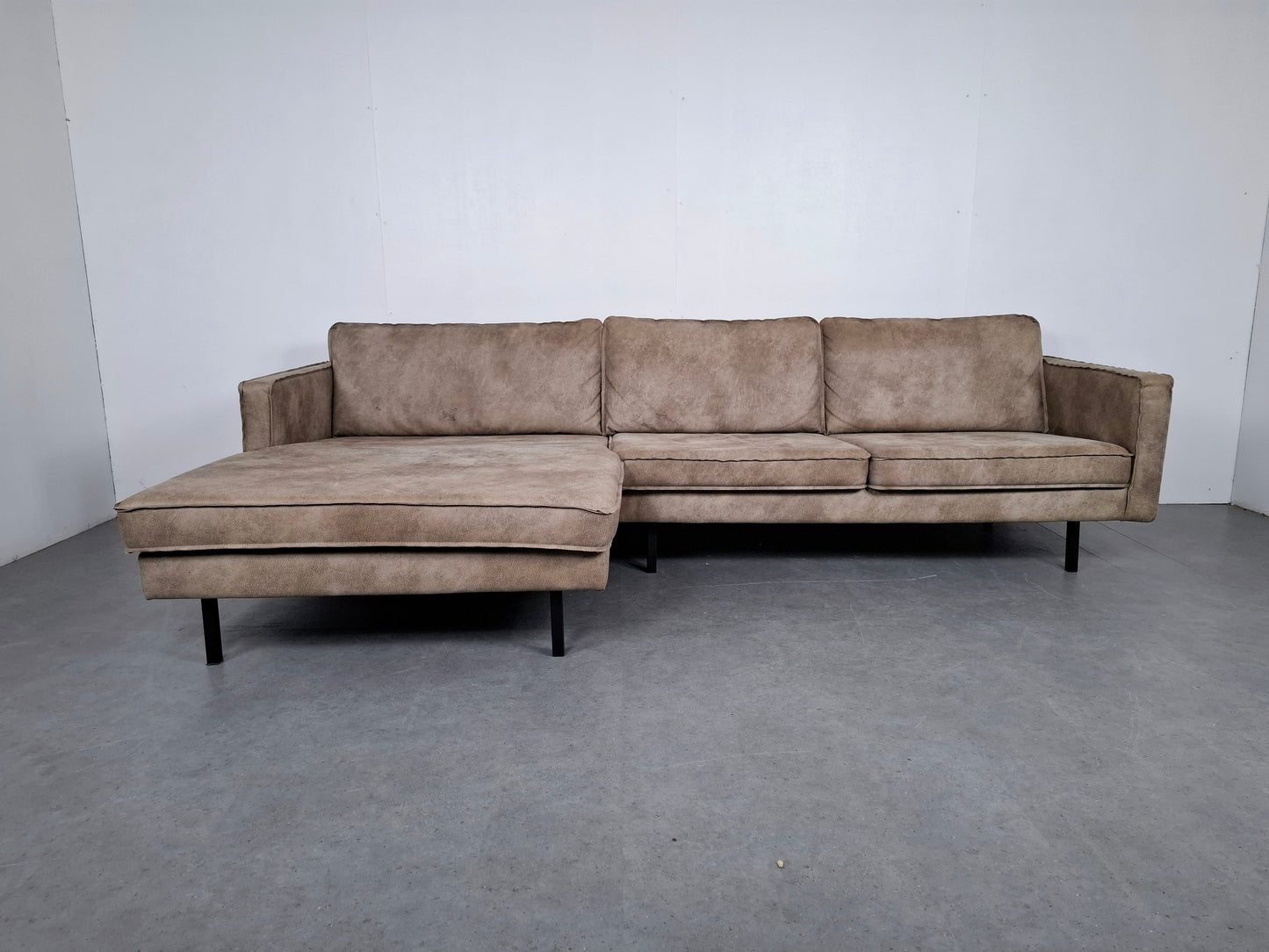 BePureHome Rodeo hoekbank | Camel