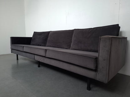 BePureHome Rodeo 3 zits velvet bank | Grijs