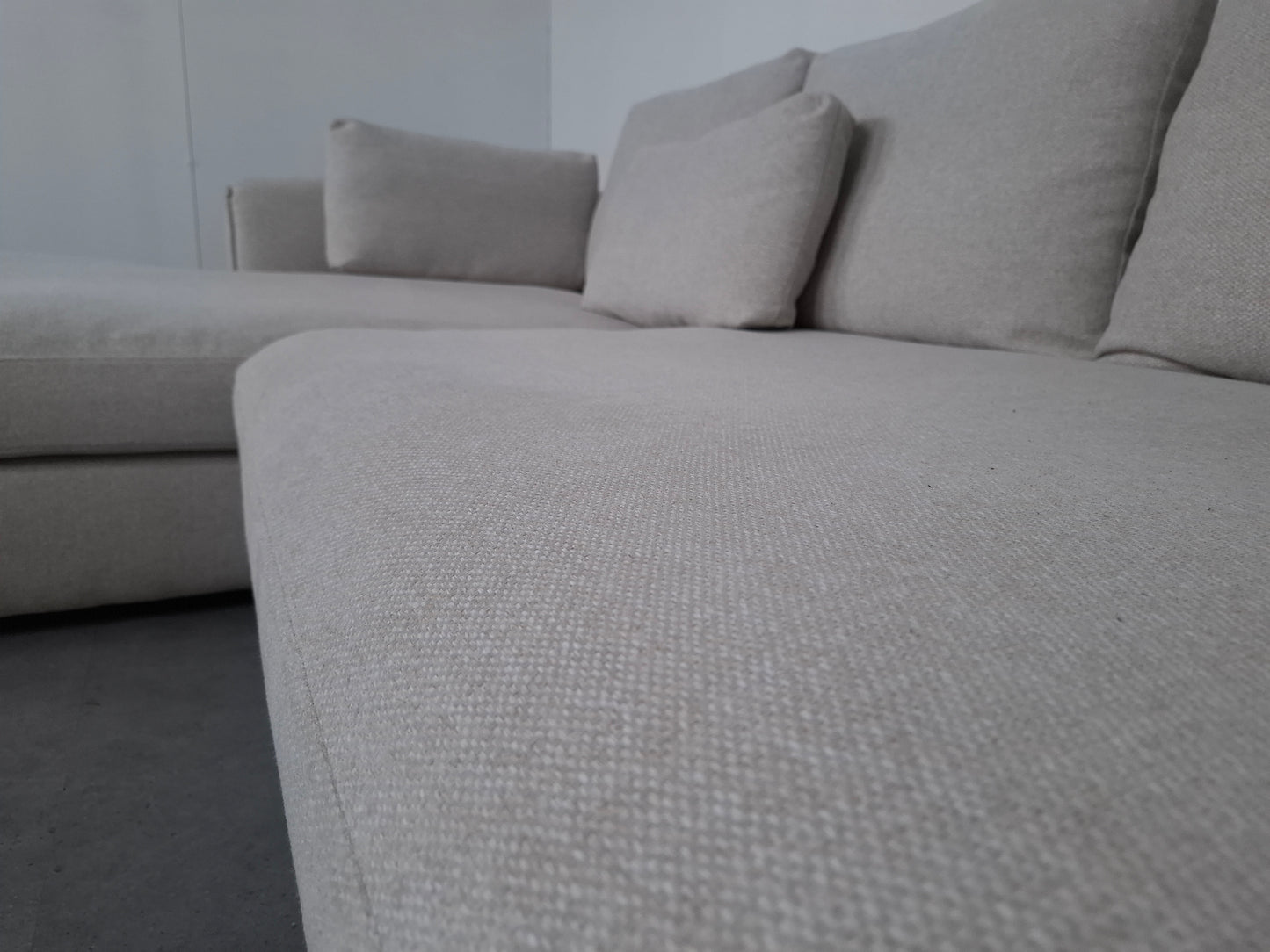 Nous Living hoekbank Vidar | Creme