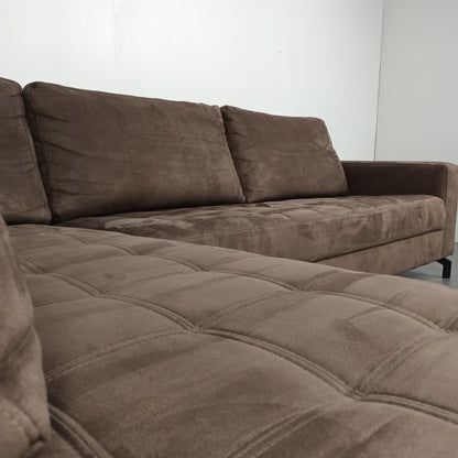Haco V.I.P Sears hoekbank | Taupe bruin