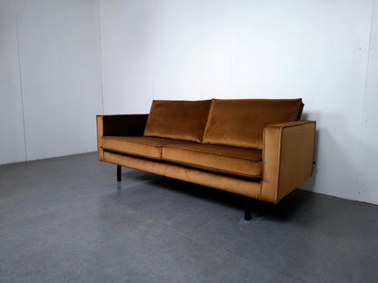 BePureHome 2 zits Bank met Hocker | Honing geel