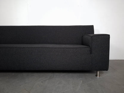 Moderne Hoekbank met Hocker | Grijs