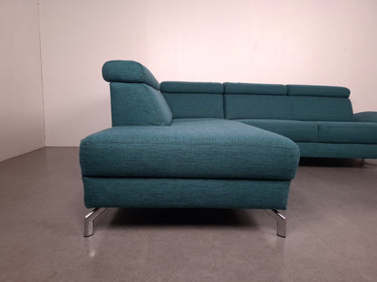Montel Chicago hoekbank | Aqua blauw