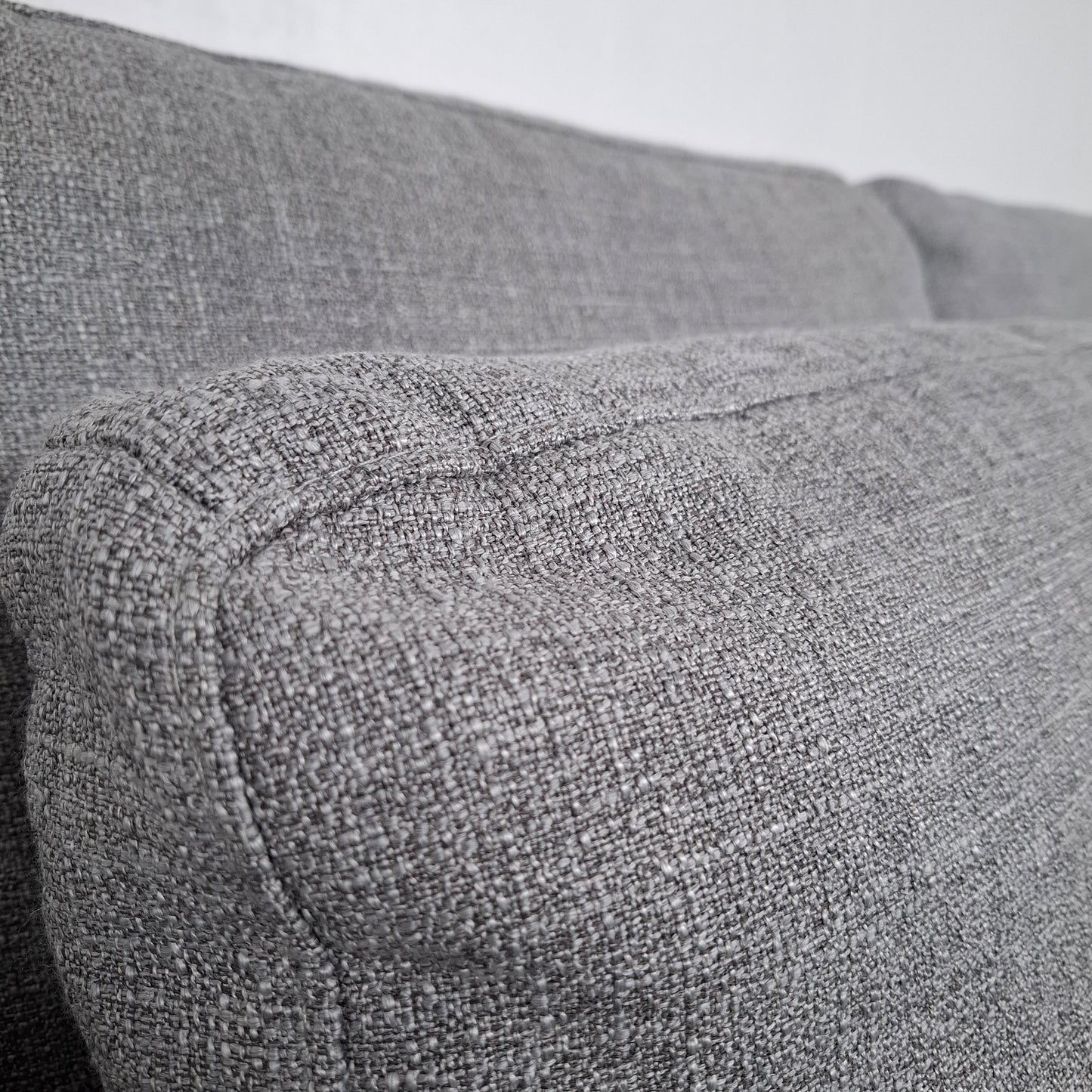 Montel bean style hoekbank | Licht grijs gemeleerd
