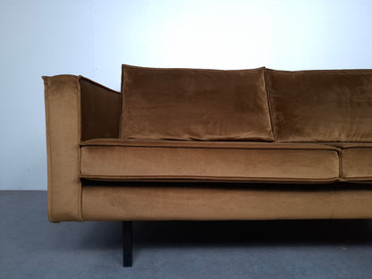 BePureHome Rodeo velvet 2 zits bank | Geel