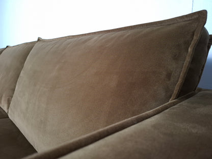 BePureHome Rodeo velvet 3 zits bank | Geel