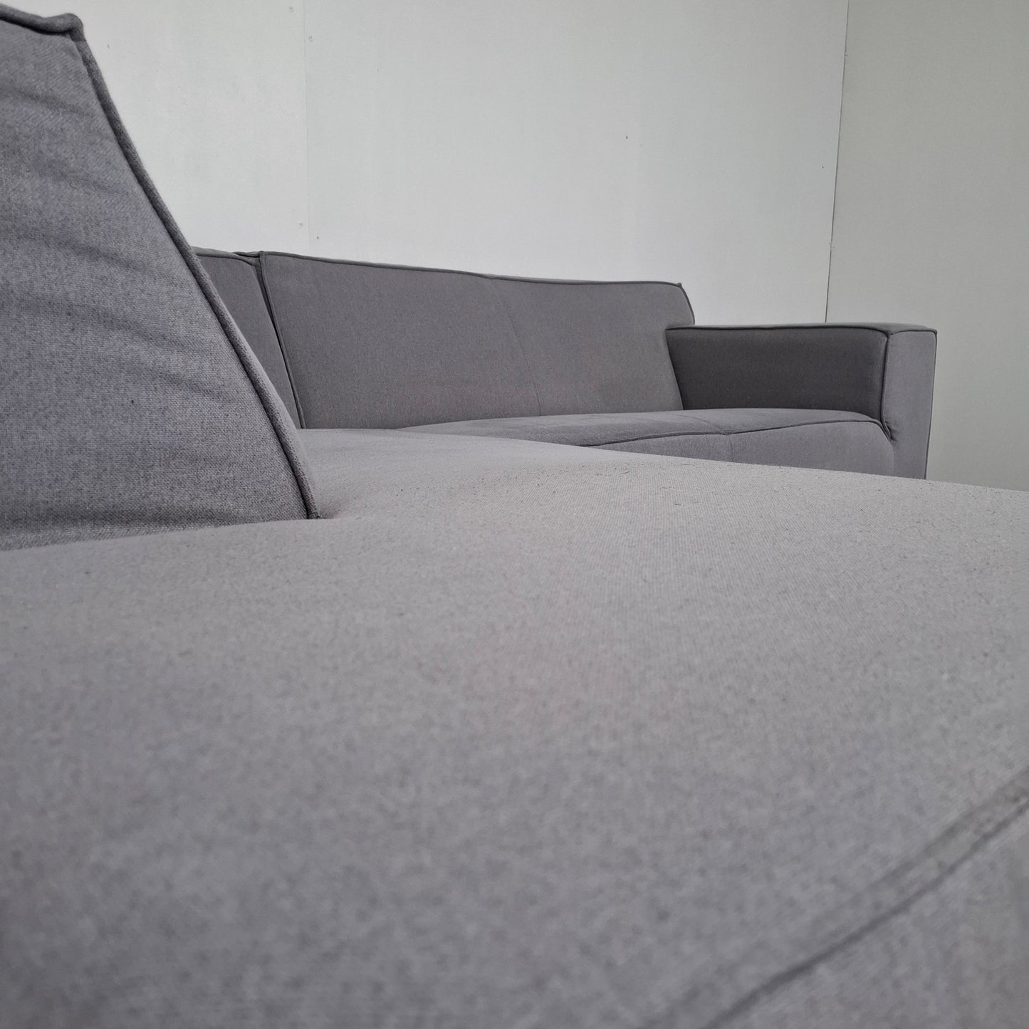 Moderne 3 zits hoekbank | Licht grijs