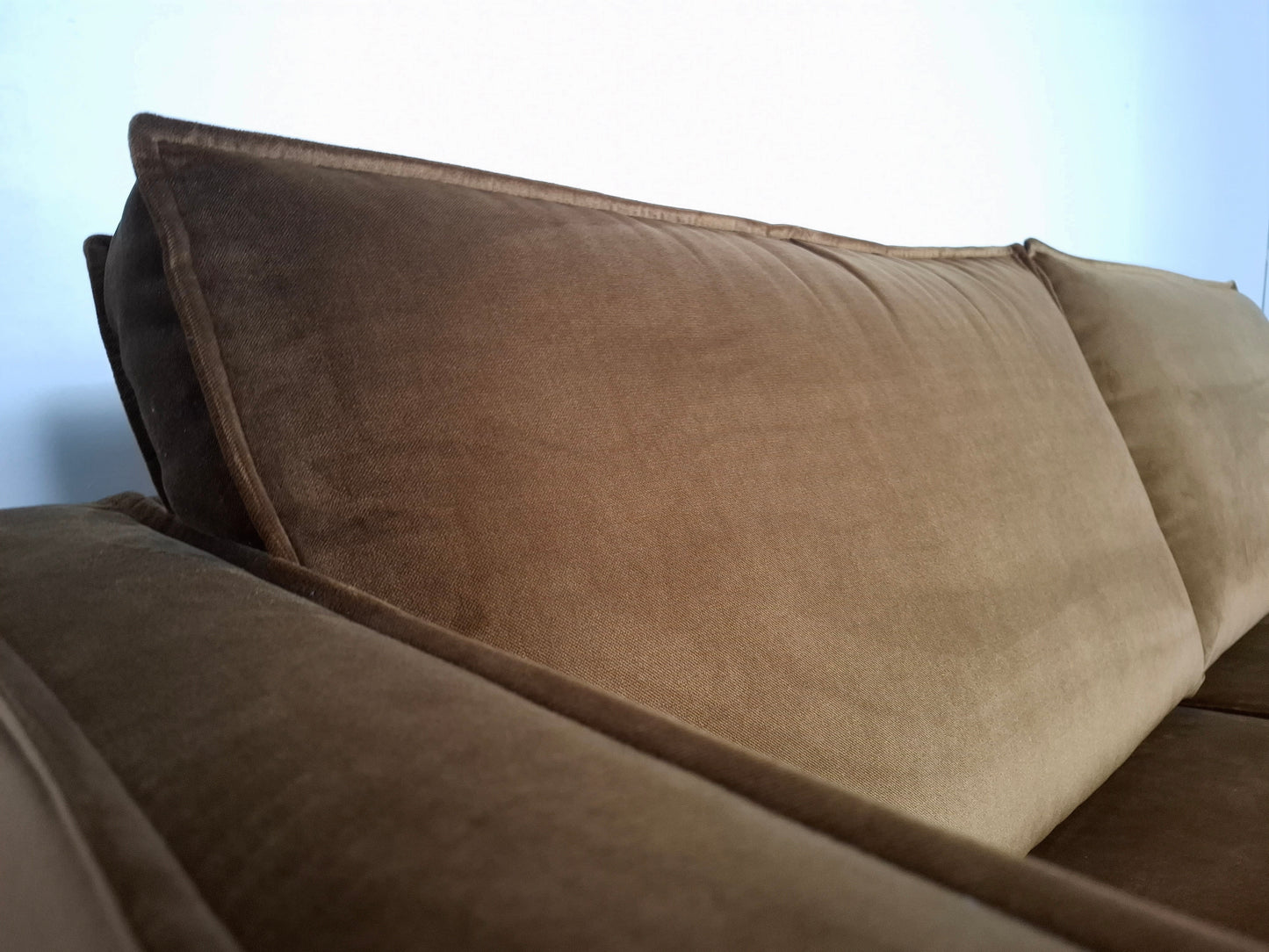BePureHome 2 zits Bank met Hocker | Honing geel