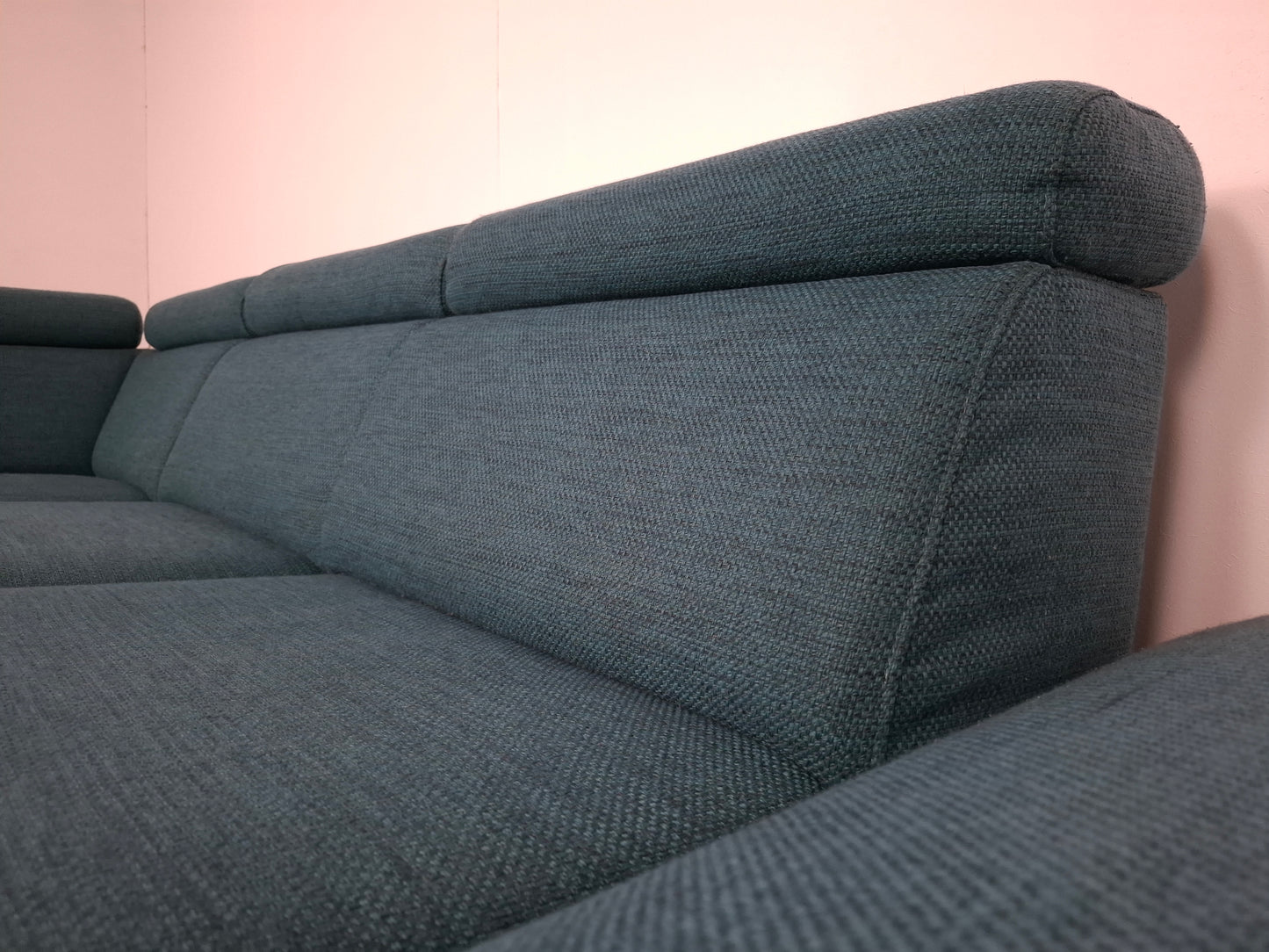 Montel Chicago hoekbank | Aqua blauw