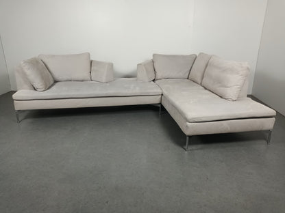 Italiaanse designer hoekbank | Wit (vergrijsd)