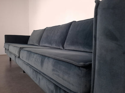 BePureHome 3 zits Bank met Hocker | Velvet Teal