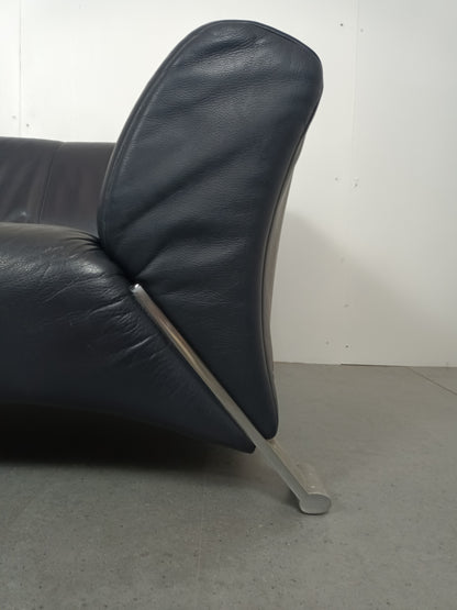 Rolf Benz model 322 bank 2 zits | Marine blauw