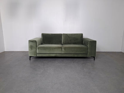 Velvet 2,5 zits Bank | Groen