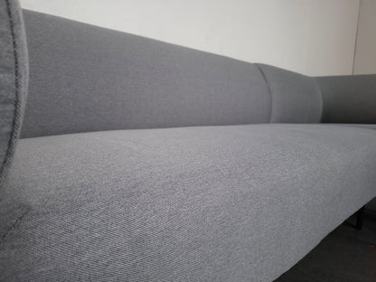 Compacte 3 zits Hoekbank | Licht grijs