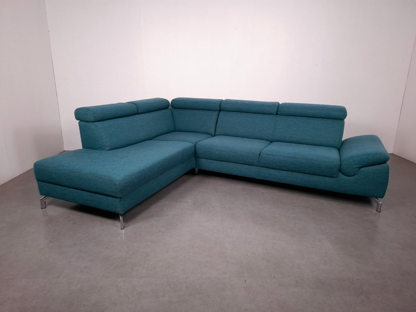 Montel Chicago hoekbank | Aqua blauw