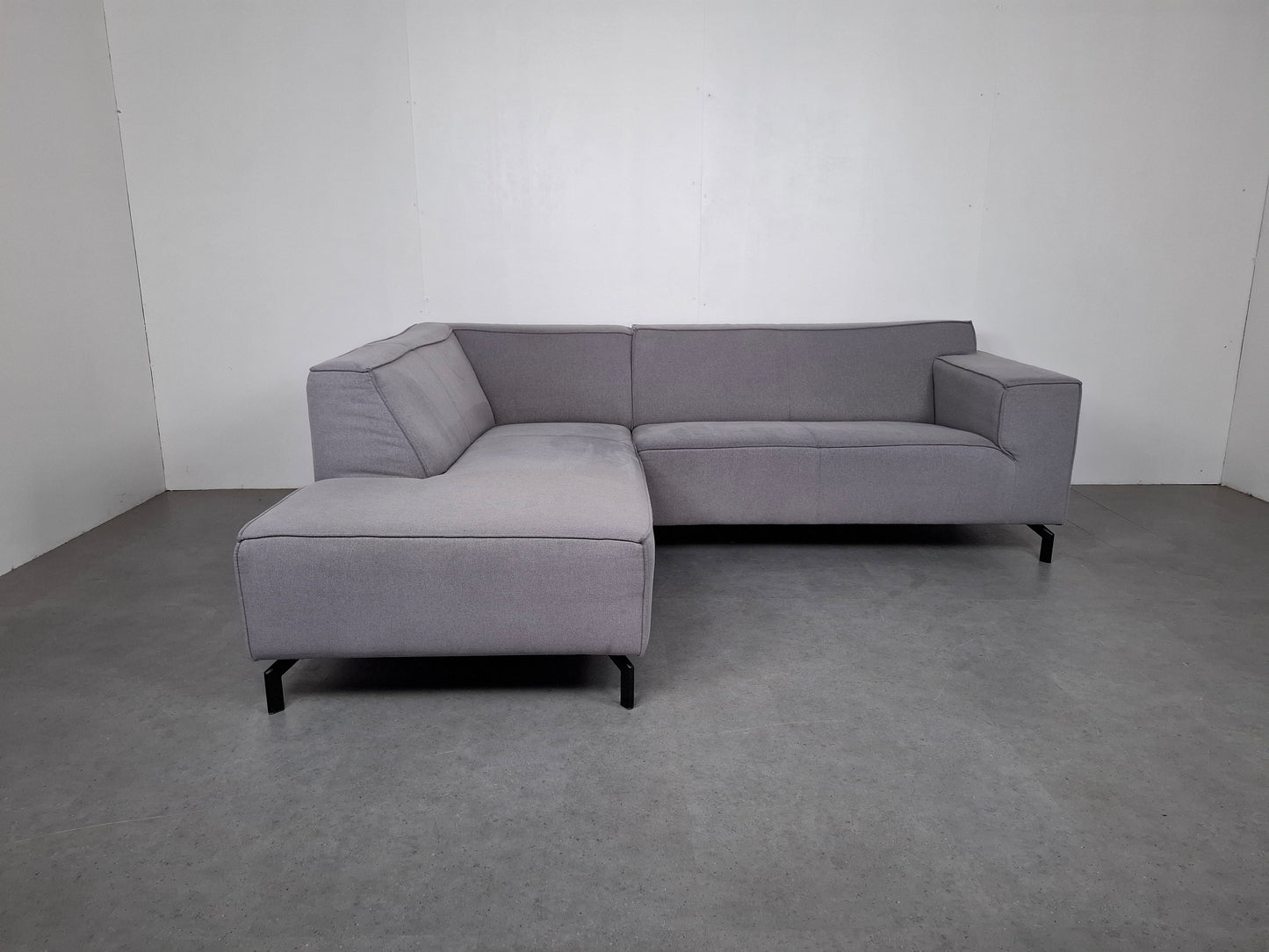 Moderne 3 zits hoekbank | Licht grijs