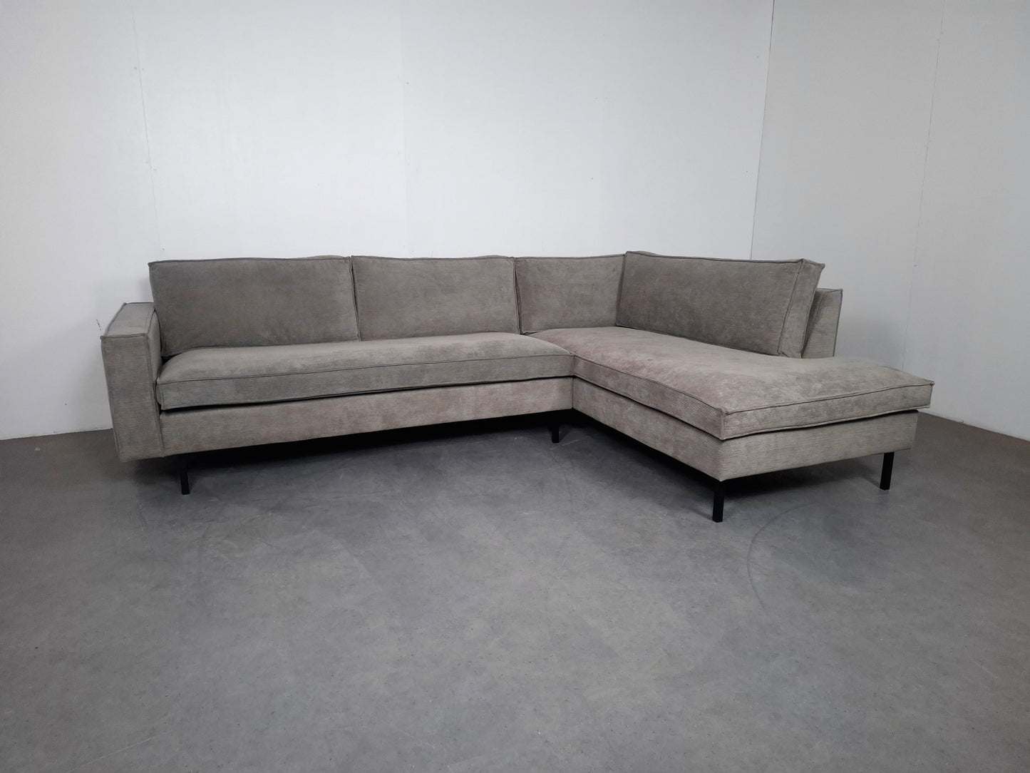 WOOOD Arwin Hoekbank | Licht grijs