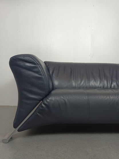 Rolf Benz model 322 bank 2 zits | Marine blauw