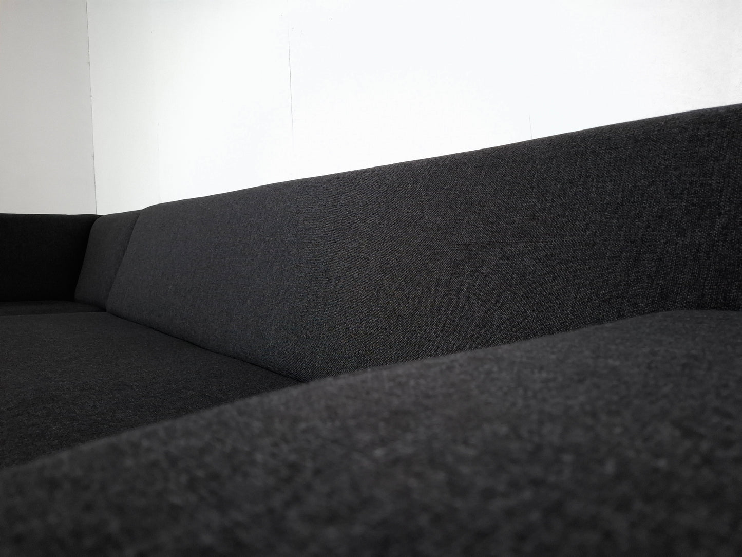 Moderne Hoekbank met Hocker | Grijs