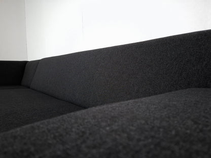 Moderne Hoekbank met Hocker | Grijs