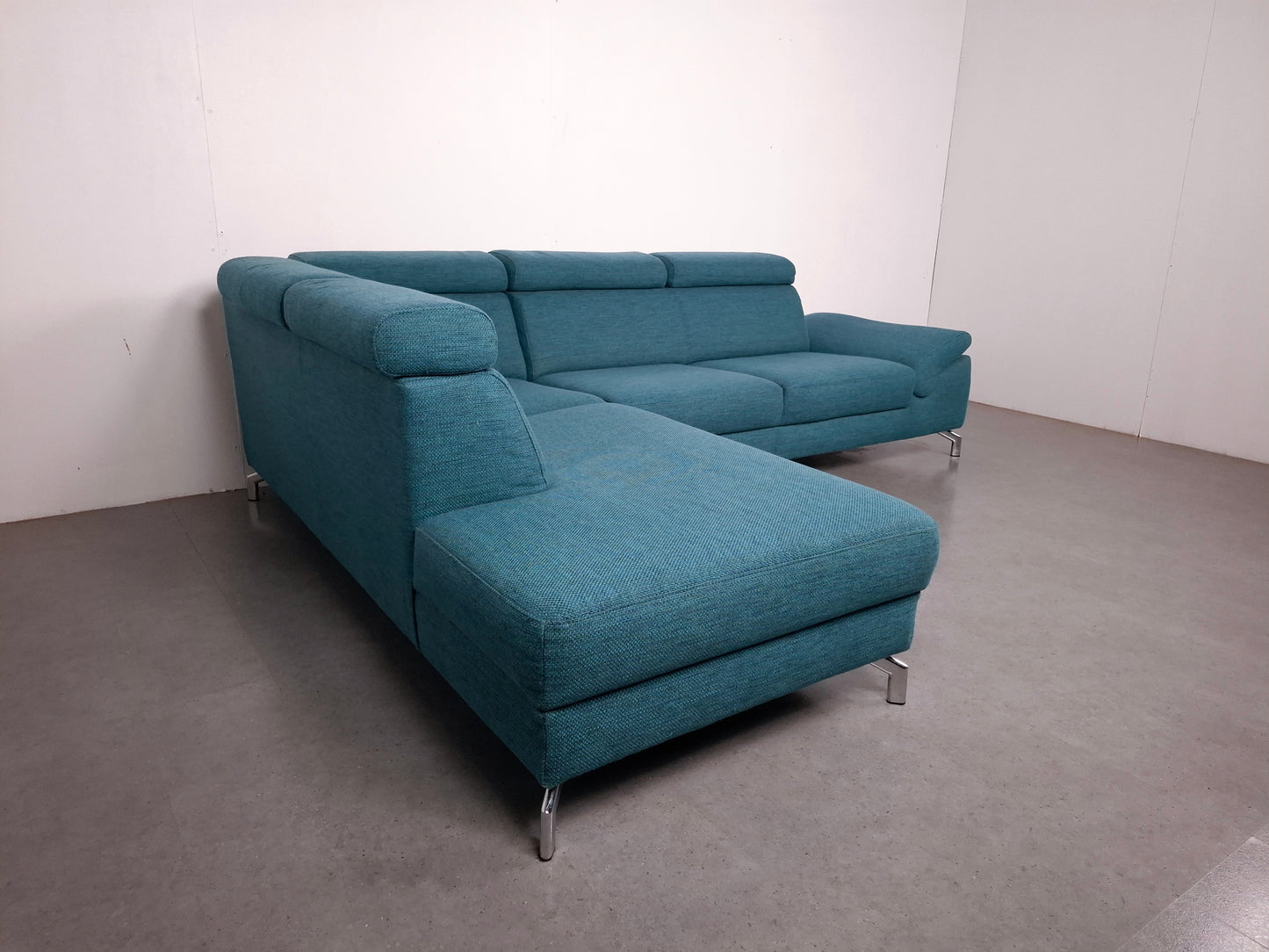 Montel Chicago hoekbank | Aqua blauw