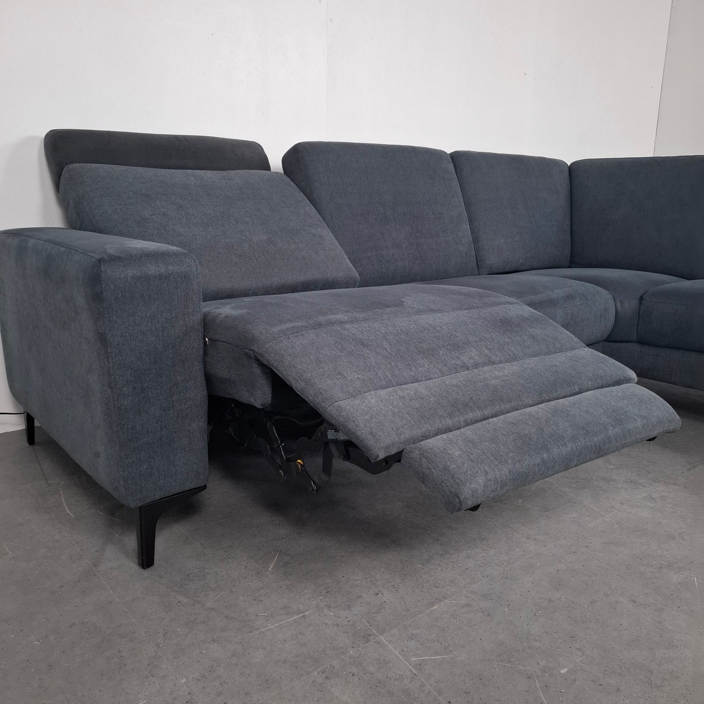 Elektrische Pronto Wonen hoekbank | Jeans blauw