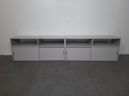 Set van 2 Televisiemeubelen | Lichtgrijs