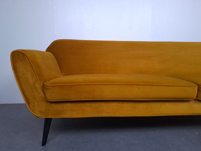 WOOOD model Rocco 3 zits bank | Okergeel