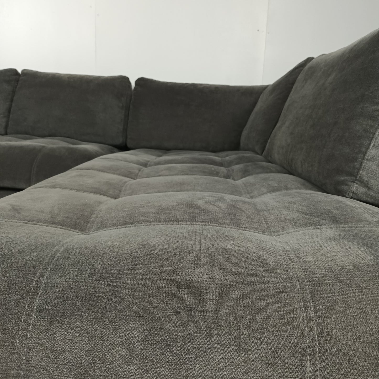Bubble seat style hoekbank | Grijs