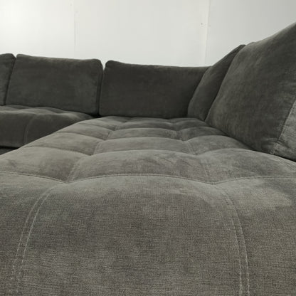 Bubble seat style hoekbank | Grijs