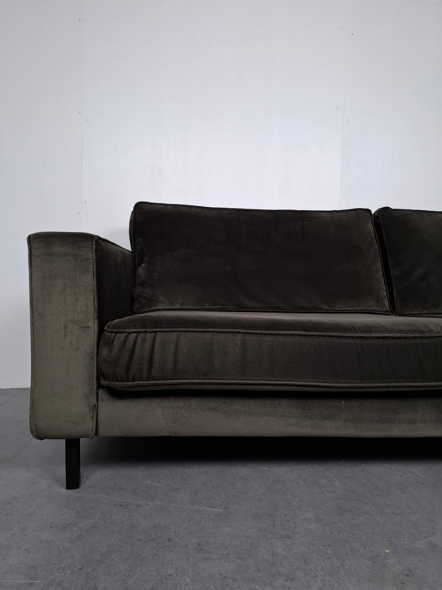 WOOOD model Robin 3 zits bank | Warmgroen