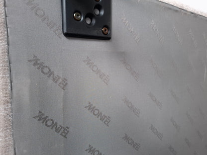 Complete set van Montel: 4 zits & 2,5 zits Bank met Hocker | Gemeleerd
