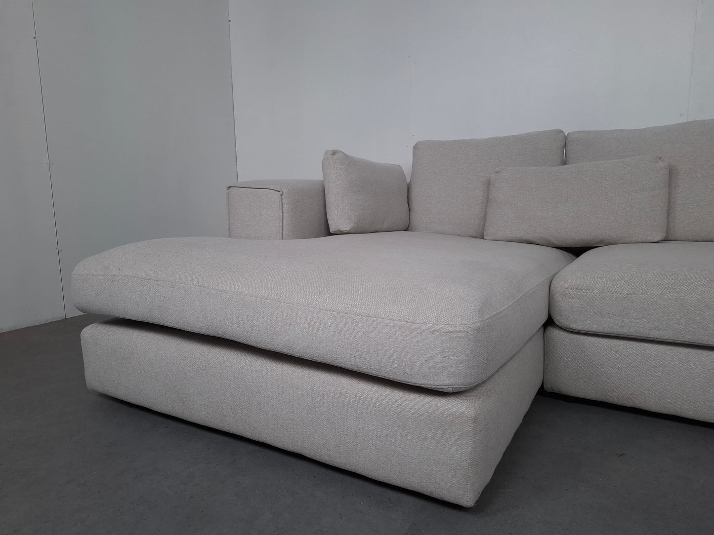 Nous Living hoekbank Vidar | Creme