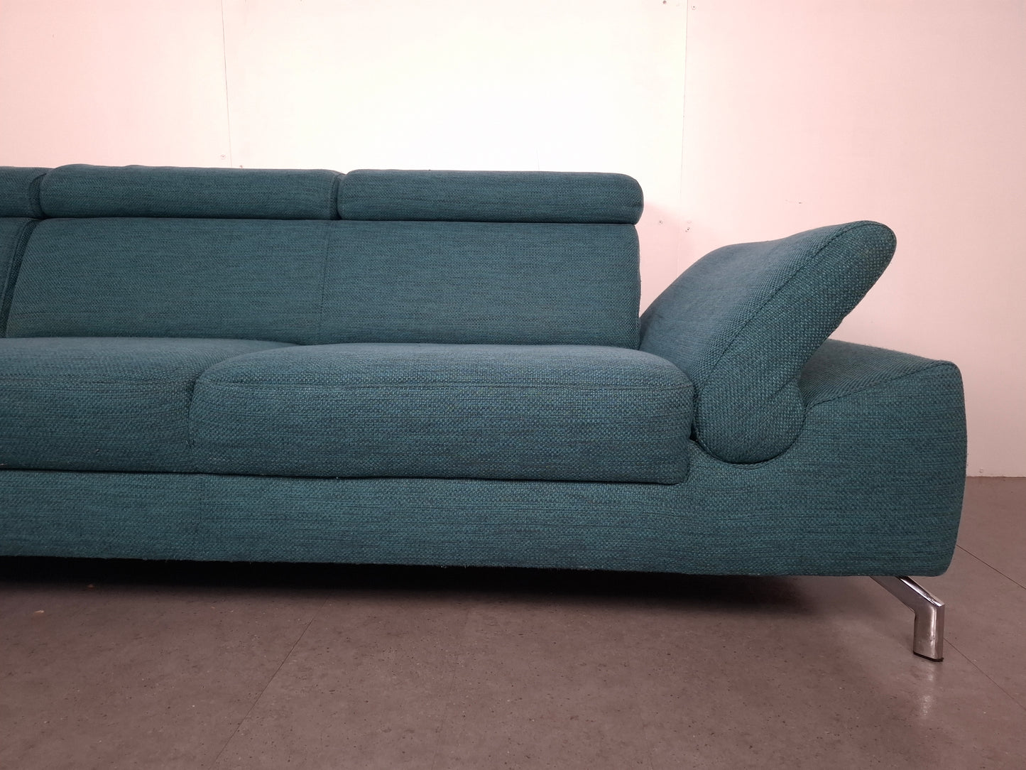 Montel Chicago hoekbank | Aqua blauw