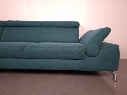 Montel Chicago hoekbank | Aqua blauw