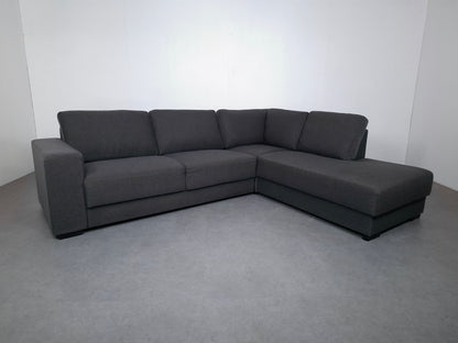 Moderne hoekbank | Antraciet