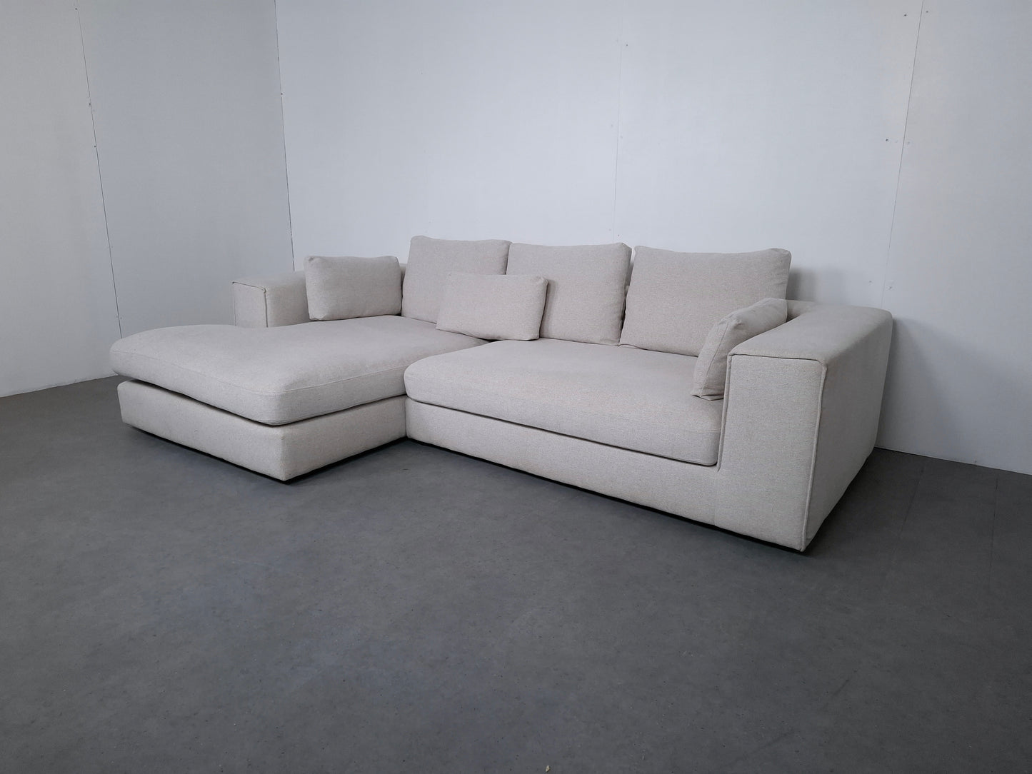 Nous Living hoekbank Vidar | Creme